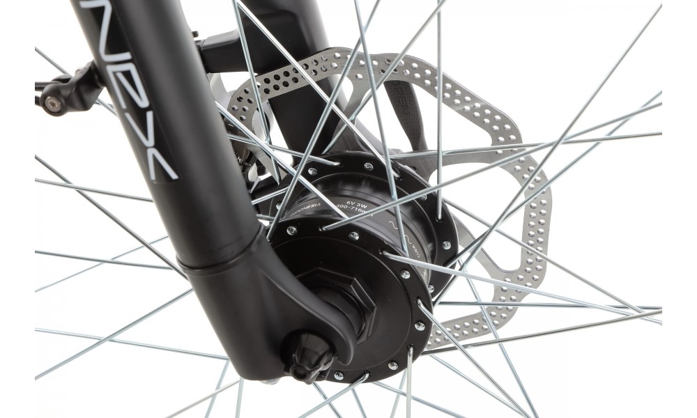 Rower trekkingowy Romet Wagant 4 2024 - grafitowy-biały