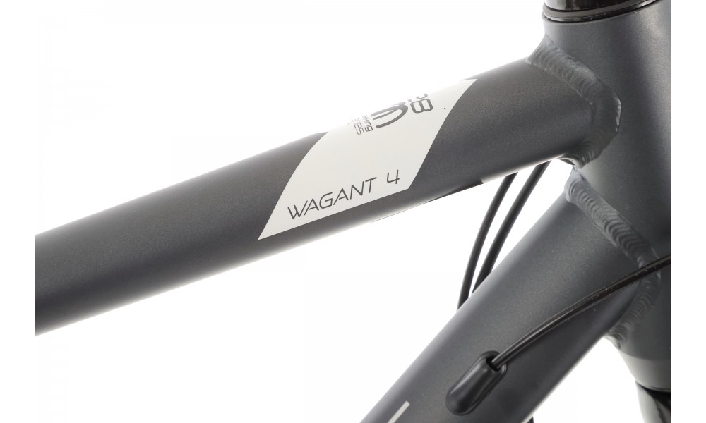Rower trekkingowy Romet Wagant 4 2024 - grafitowy-biały