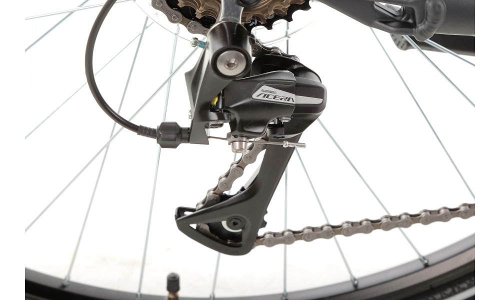 Rower trekkingowy Romet Wagant 4 2024 - grafitowy-biały