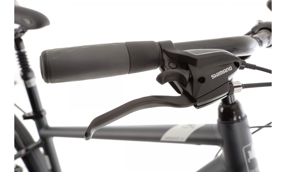 Rower trekkingowy Romet Wagant 4 2024 - grafitowy-biały