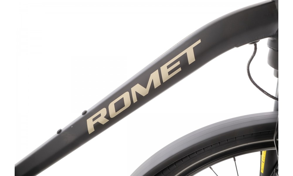 Rower trekkingowy Romet Wagant 5 CS 2024 - czarno-szampański