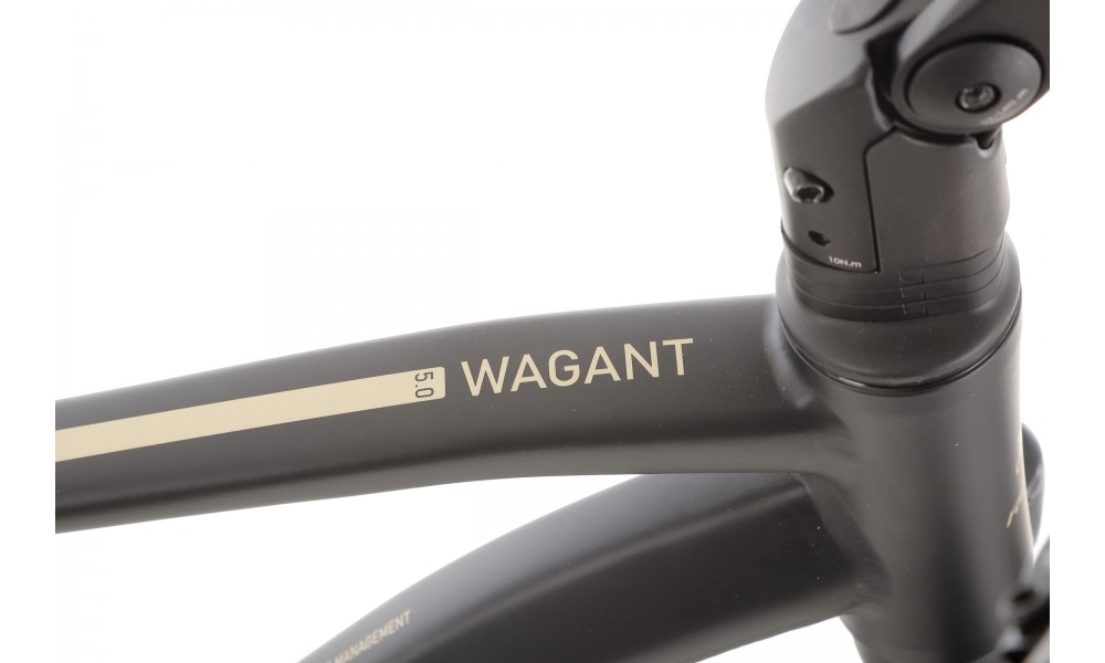 Rower trekkingowy Romet Wagant 5 CS 2024 - czarno-szampański