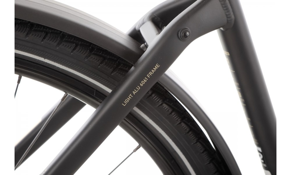 Rower trekkingowy Romet Wagant 5 CS 2024 - czarno-szampański