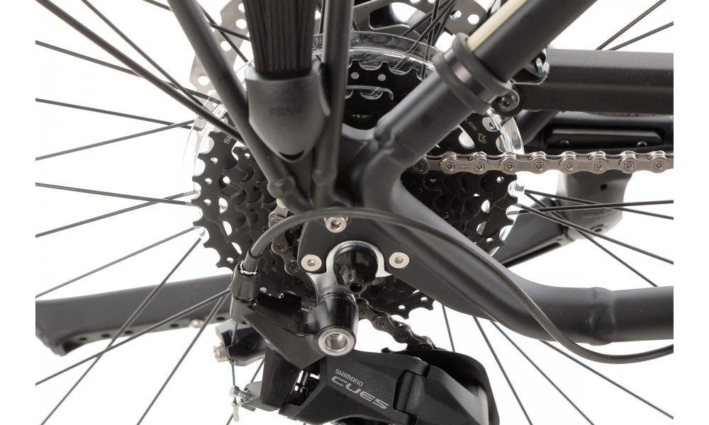 Rower trekkingowy Romet Wagant 5 CS 2024 - czarno-szampański