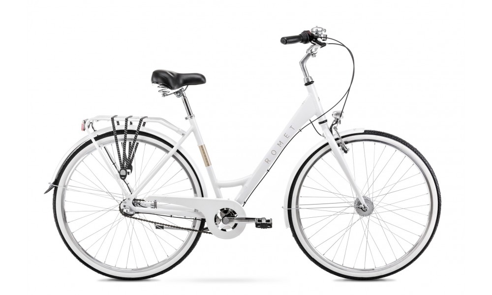 Rower miejski Romet Sonata Classic 28 2024 - biały
