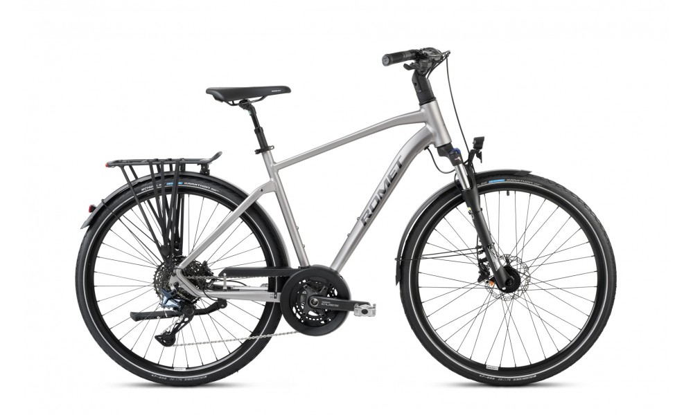 Rower trekkingowy Romet Wagant 7 CS 2024 - grafitowy