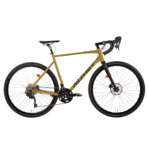 Rower gravel Romet Aspre 2 2024 - ciemnożółto-czarny 1