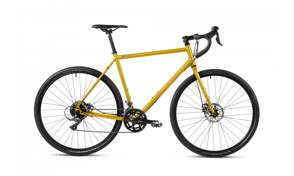 Rower gravel Romet Finale 2024 - żółty