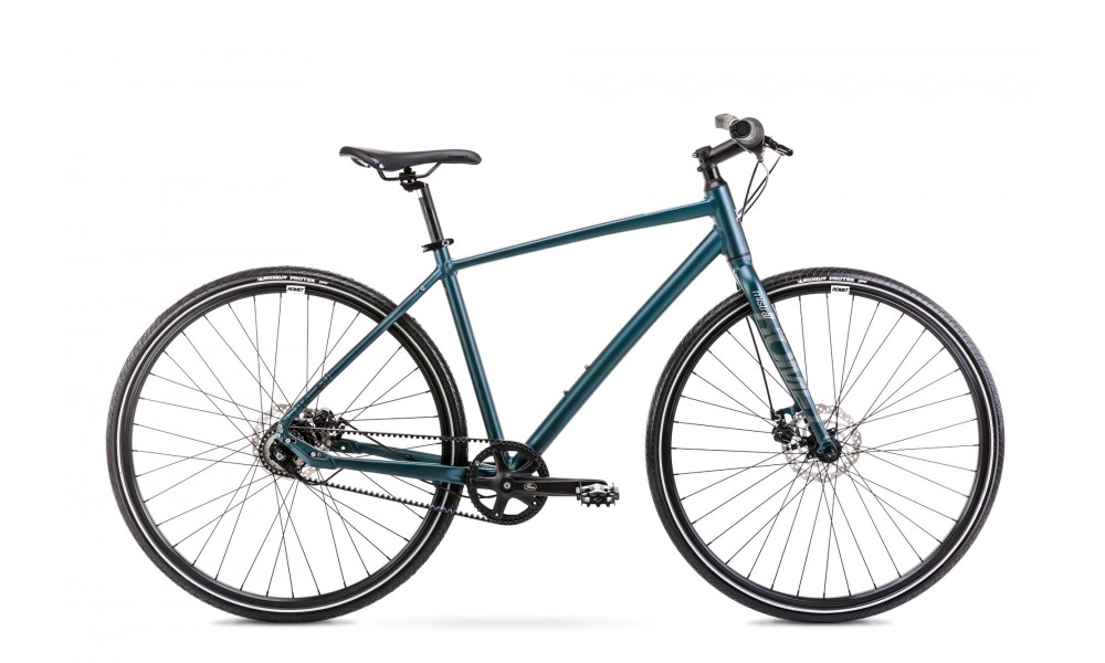 Rower miejski Romet Mistral 2 M 2024 - niebieski