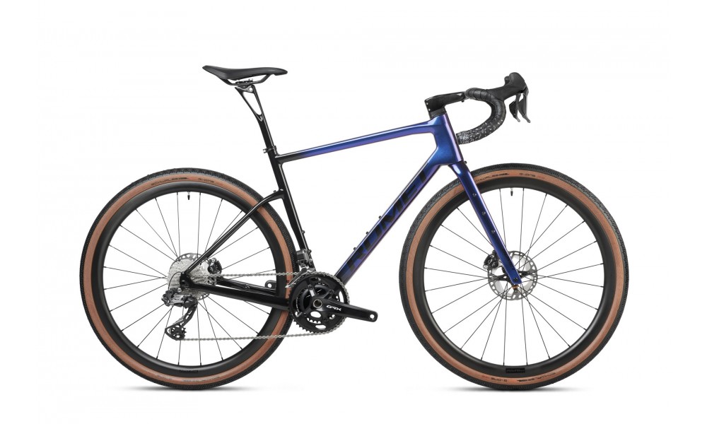 Rower gravel Romet Nyk 3.0 SHIMANO - niebieski-czarny