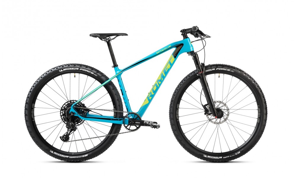 Rower górski Romet Monsun 2 2024 - turkusowy