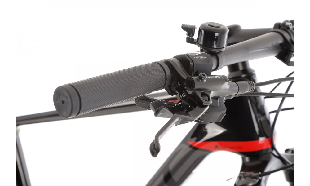 Rower górski Romet Mustang Evo 1 2024 Carbon - czarno-czerwony