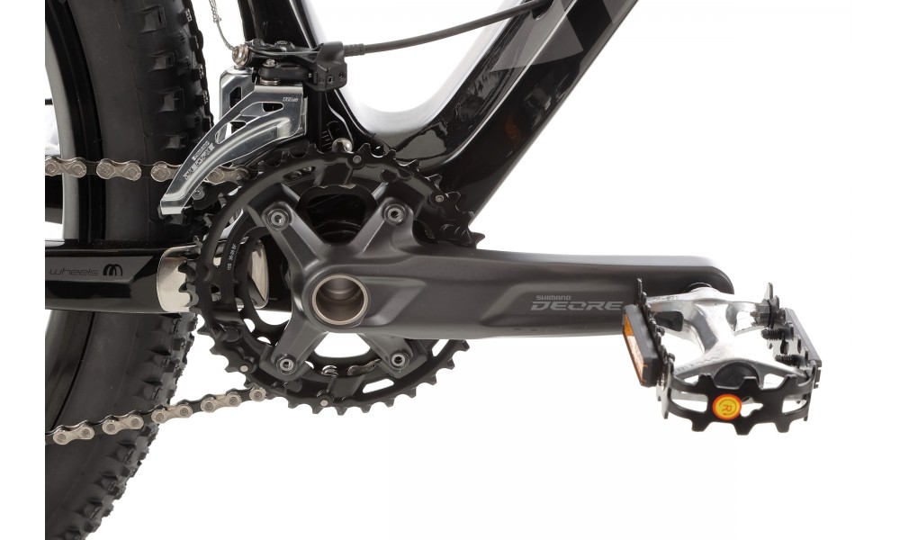 Rower górski Romet Mustang Evo 1 2024 Carbon - czarno-czerwony