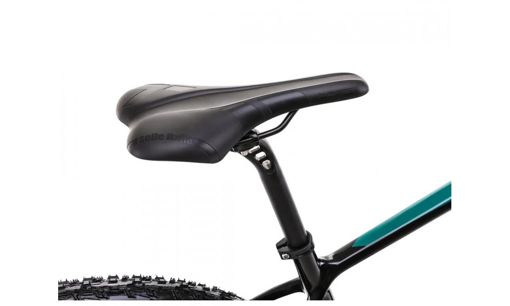 Rower górski Romet Mustang Evo 1 CS 2024 - czarno-zielony