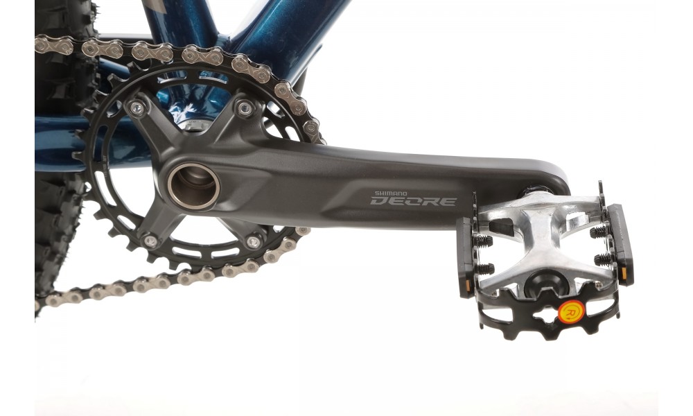 Rower górski Romet Mustang M4 2024 - niebiesko-żółty