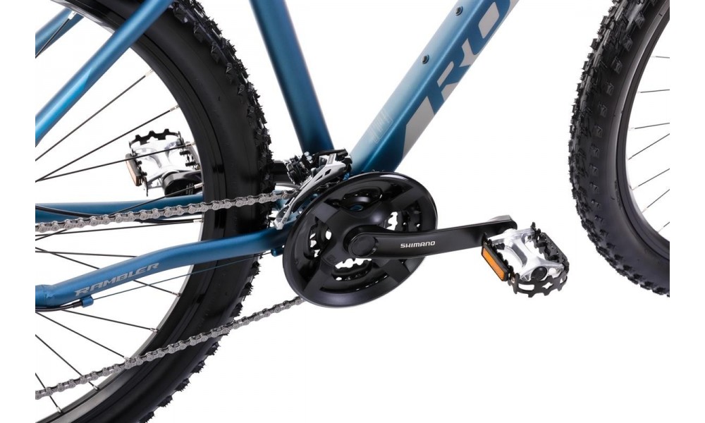 Rower górski Romet Rambler R9.3 2024 - granatowo-grafitowo-niebieski