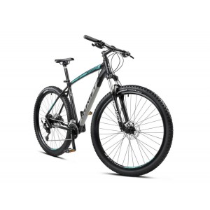 Rower górski Romet Rambler R9.4 CS 2024 - czarno-turkusowo-szary 2