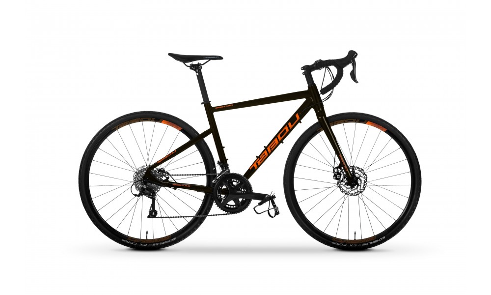 Rower gravel Tabou Gravo 2.0 2024 - brązowo-pomarańczowy