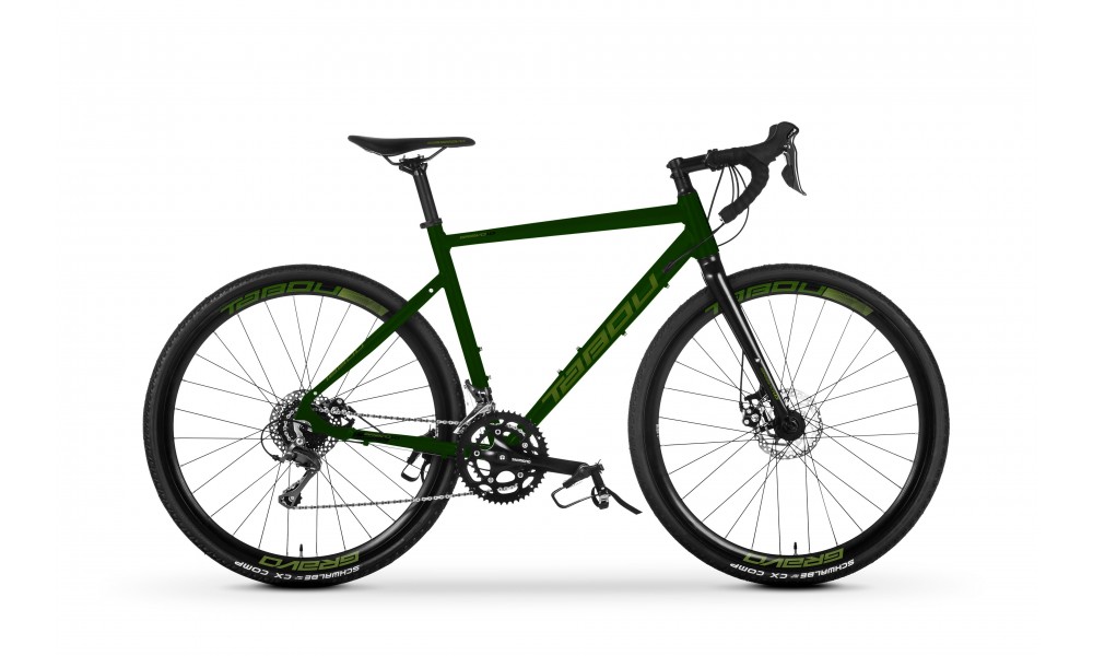 Rower gravel Tabou Gravo 1.0 2024 - zielony-oliwkowy