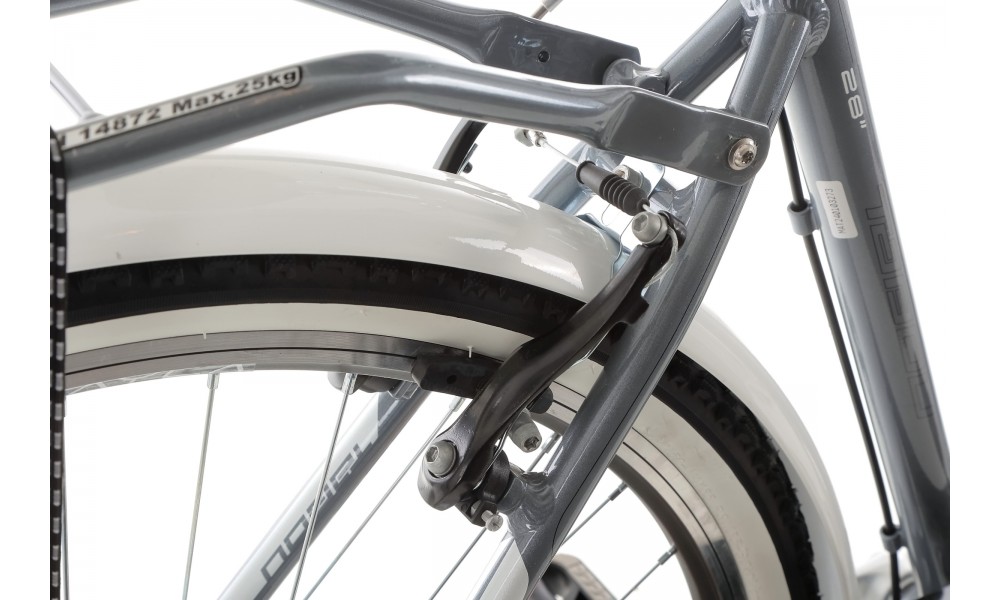 Rower miejski Tabou Kayla 2024 - szaro-biały