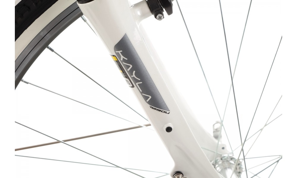 Rower miejski Tabou Kayla 2024 - szaro-biały