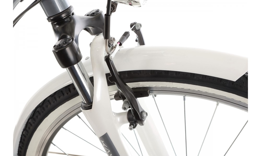 Rower miejski Tabou Kayla 2024 - szaro-biały