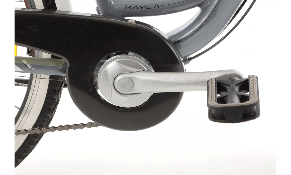 Rower miejski Tabou Kayla 2024 - szaro-biały