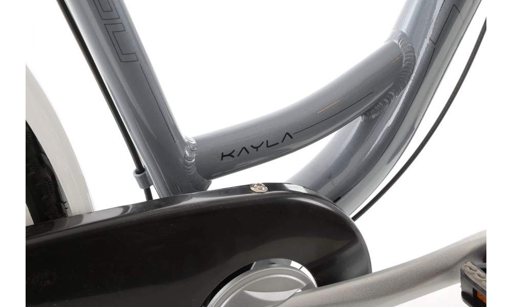 Rower miejski Tabou Kayla 2024 - szaro-biały