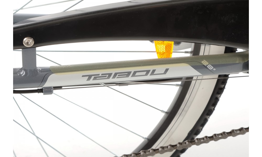 Rower miejski Tabou Kayla 2024 - szaro-biały