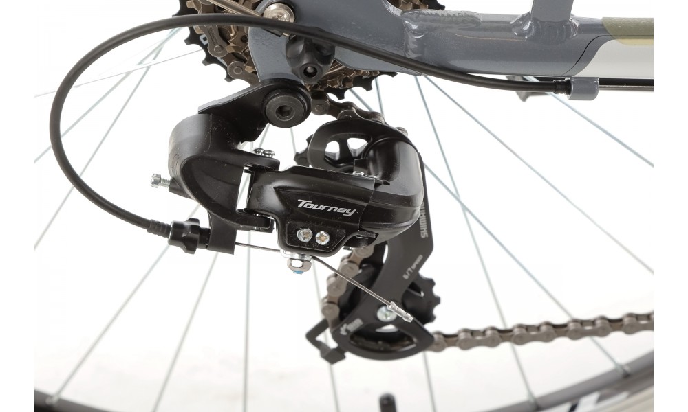 Rower miejski Tabou Kayla 2024 - szaro-biały