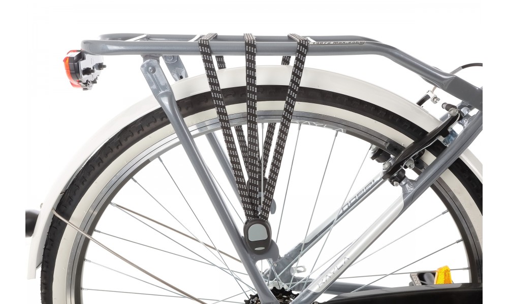 Rower miejski Tabou Kayla 2024 - szaro-biały