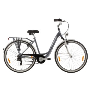 Rower miejski Tabou Kayla 2024 - szaro-biały 1