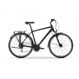 Rower trekkingowy Tabou Kinetic 3.0 2024 - czarno-zielony 1