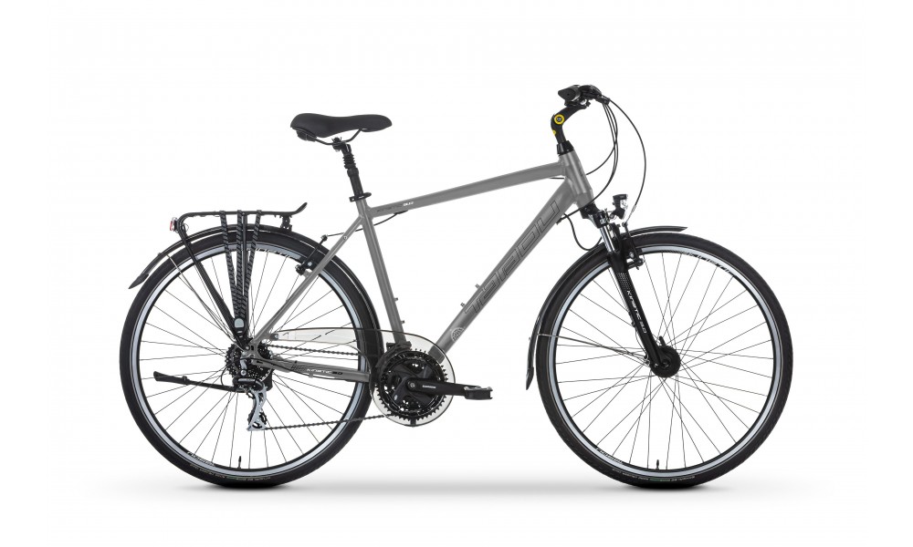 Rower trekkingowy Tabou Kinetic 3.0 2024 - szaro-czarny