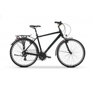 Rower trekkingowy Tabou Kinetic 2.0 2024 - czarno-turkusowy 1