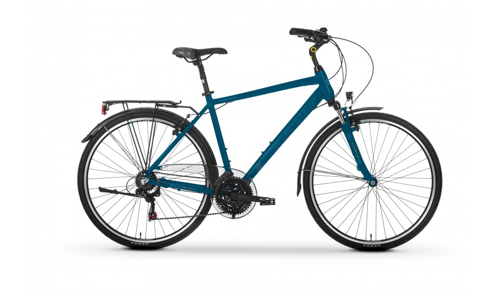 Rower trekkingowy Tabou Kinetic 1.0 2024 - granatowo-niebieski