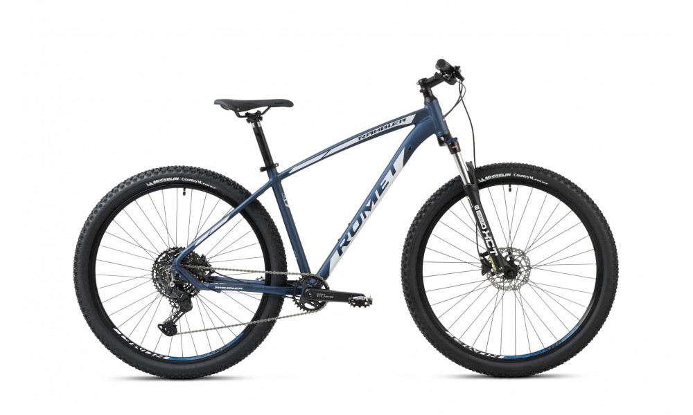 Rower górski Romet Rambler R9.3 CS 2024 - niebiesko-biały