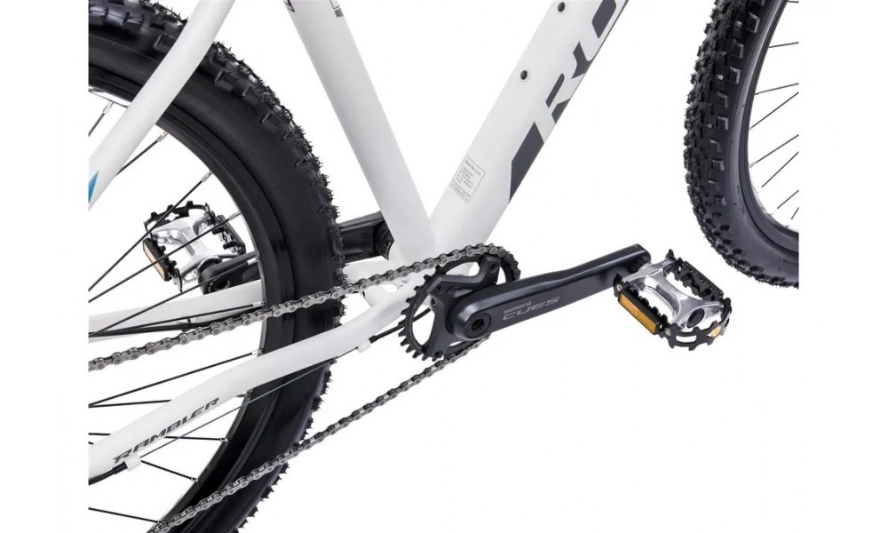 Rower górski Romet Rambler R9.3 CS 2024 - biało-grafitowo-turkusowy