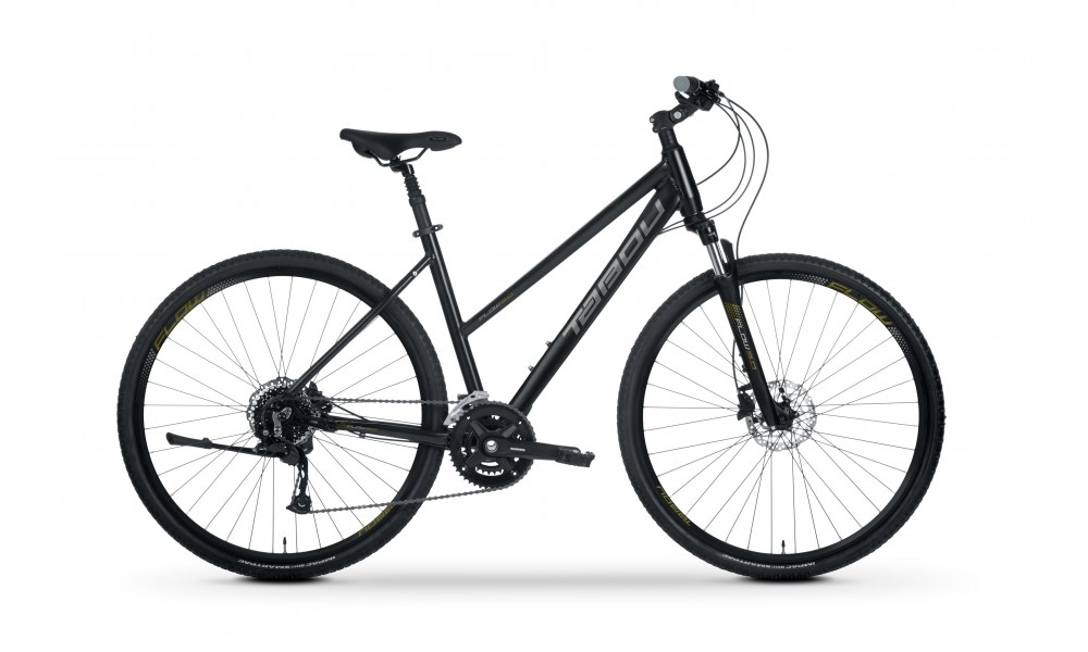 Rower crossowy Tabou Flow 3.0 W 2024 - czarno-złoty