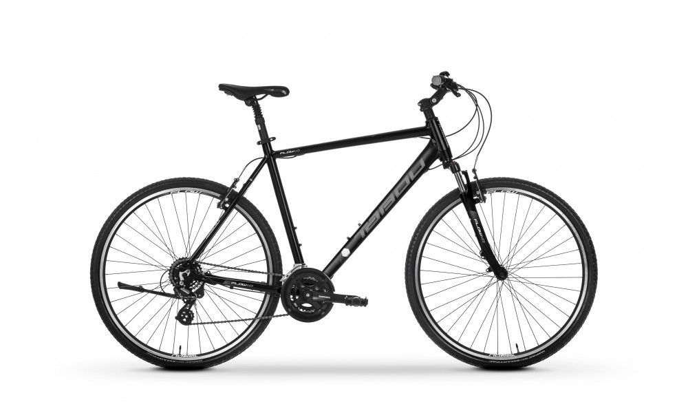 Rower crossowy Tabou Flow 1.0 2024 - czarno-biały