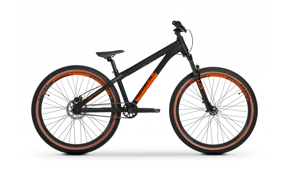 Rower dirt Tabou Tabspin 1.0 2024 - czarno-pomarańczowy