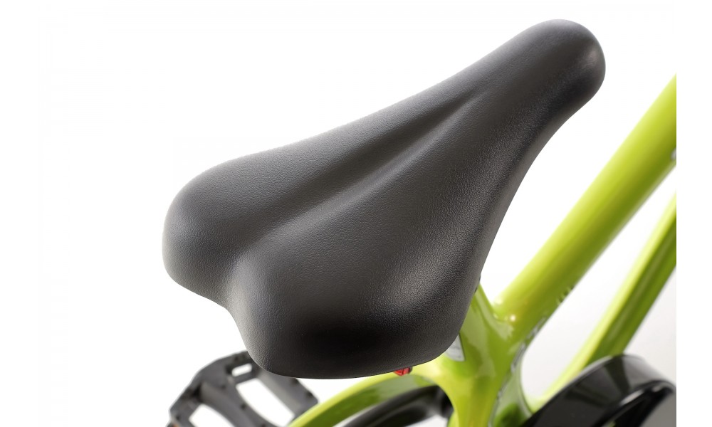 Rower dziecięcy Tabou Rocket LITE MG 16 2024 - limonkowo-biały