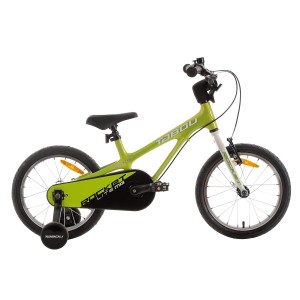 Rower dziecięcy Tabou Rocket LITE MG 16 2024 - limonkowo-biały 1