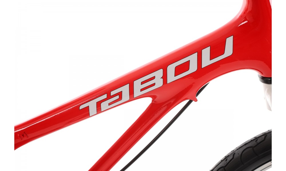 Rower dziecięcy Tabou Rocket LITE MG 18 2024 - czerwony-biały