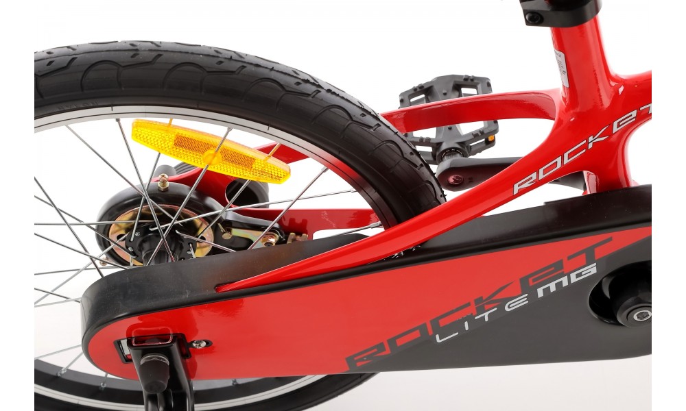 Rower dziecięcy Tabou Rocket LITE MG 18 2024 - czerwony-biały