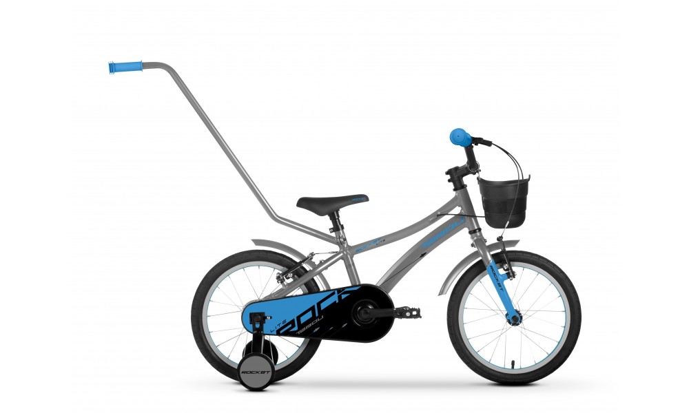 Rower dziecięcy Tabou Rocket LITE 16 2024 - stalowo-niebieski