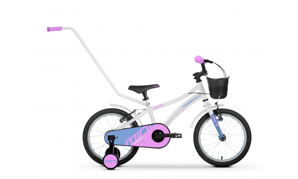 Rower dziecięcy Tabou Mini Lite 18 2024 - biało-niebieski
