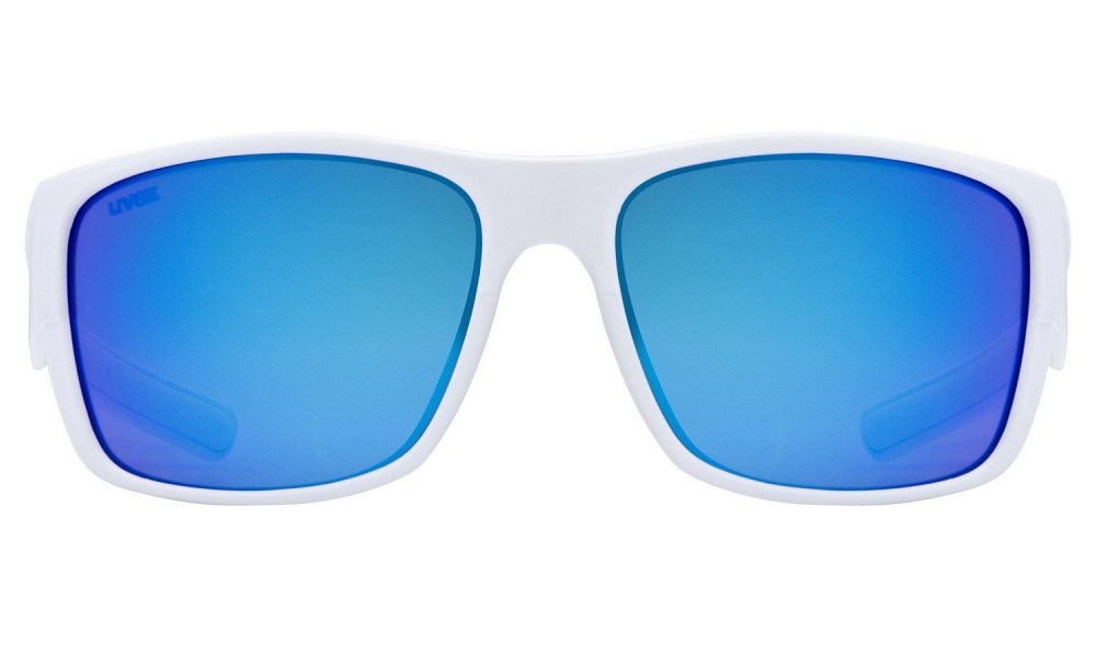 Okulary Uvex Esntl Urban - biało-niebieski