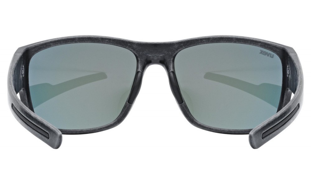 Okulary Uvex Esntl Urban - czarno-czerwony