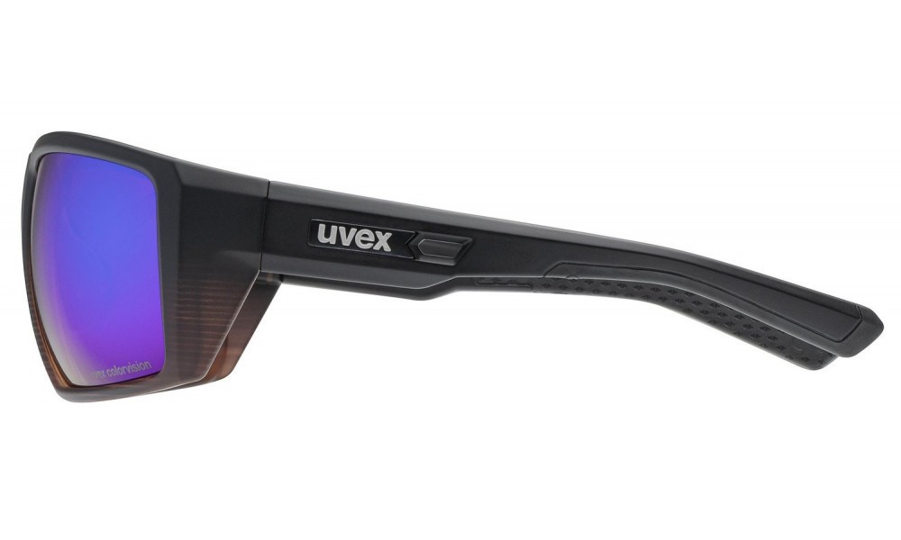 Okulary Uvex MTN Venture CV - czarno-niebieski